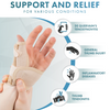 Support and relief for various conditions, such as De Quervain's Tenosynovitis, Thumb sprains and fractures, Repetitive strain injury and general thumb injury.