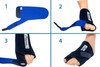 Blue Toe Bunion Support with Wrap Around Strap