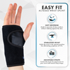 The Actesso Easy Fit Wrist Splint is a simple yet effective solution to easing wrist pain from a variety of conditions such as Carpal Tunnel Syndrome (CTS), Repetitive Strain Injury (RSI), Sprains and many more. 