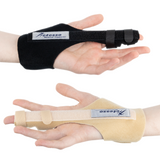 Enhanced Broken Finger Splint - Support for Trigger, Mallet, Arthritis, RSI (Repetitive Strain Injury), Small Middle Index Ring