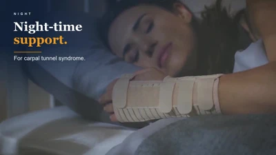 Carpal Tunnel at Night: Can a Wrist Splint Help You Sleep?