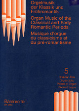 Orgelmusik der Klassik und Frühromantik, Band 5