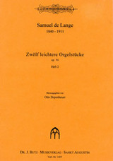 Samuel de Lange, Zwölf leichtere Orgelstücke, opus 56, Volume 2
