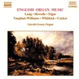 Delightful organ music from the English tradition, music of Craig Lang, Herbert Howells, Edward Elgar, Ralph Vaughan Williams, Percy Whitlock and Norman Cocker, recorded by Gareth Green at the Chesterfield Parish Church in 1991.