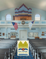 The 2024 OHS Pipe Organ Calendar, featuring instruments in Baltimore, MD, site of the 2024 Convention (July 21-25). 
Builders include:
Andover Organ Company
Thomas Hall/Hilborne L. Roosevelt/Schantz Organ Co.
George Jardine & Son
Casavant Frères
Ganter and Schumacher
J.H. & C.S. Odell
Henry Niemann
Johnson & Son/Andover Organ Company
Skinner Organ Company
Hilborne L. Roosevelt
