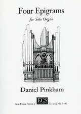 Daniel Pinkham, Four Epigrams