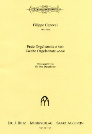 Filippo Capocci, Organ Sonatas in Nos. 1 in d and 2 in a