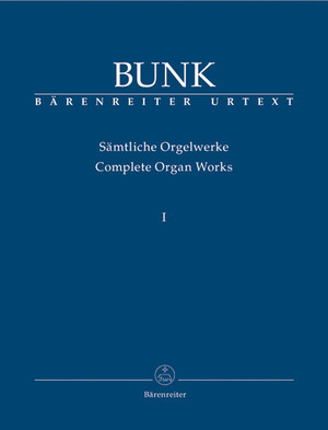 Gerard Bunk, Complete Organ Works, Volume 1