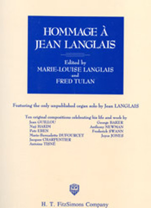 Marie-Louise Langlais and Fred Tulan, Hommage à Jean Langlais