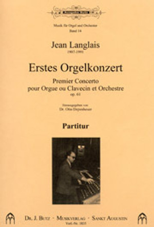 Jean Langlais, First Concerto for Organ & Orchestra, opus 61