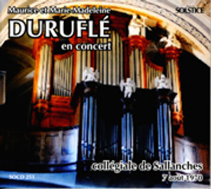 Maurice and Marie-Madeleine Duruflé in Concert