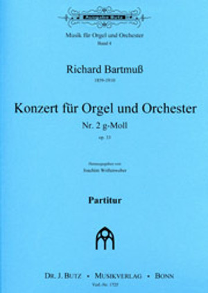 Richard Bartmuß, Concerto for Organ & Orchestra in G minor, opus 33