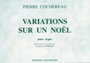 Pierre Cochereau, Variations sur un Noël