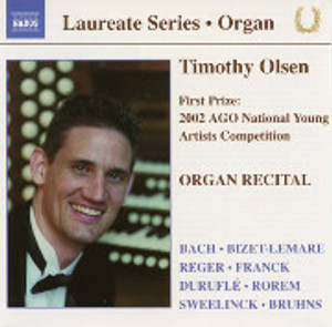 Timothy Olsen Organ Recital