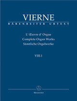 Louis Vierne, Complete Organ Works, Volume 8, Part 1