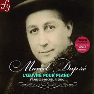 Marcel Dupré, L’œuvre pour piano