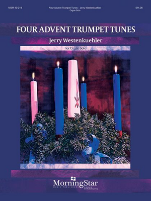 Four original organ solos based on Advent themes:  Besançon, Genevan 42, Hyfrydol and Truro.

2021, Morning Star Music, 19 pgs, softbound