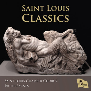 The Saint Louis Chamber Chorus has a proud tradition of commissioning new works, but much of its repertoire is drawn from the canon of unaccompanied choral music covering five centuries and more.  This disc features works inspired by classical mythology, such as Bantock’s Invocation to Pan, and works that have become ‘classics’ in the field of choral music, such as Schoenberg’s Friede auf Erden. This recording also features one of the Chorus’s recent commissions, Bob Chilcott’s Silver swan. This setting for a capella double choir of Orlando Gibbons and Catullus is a free re-working of Gibbons’s famous 17th-century madrigal. It retains the lilting depiction of the swan and the original composer’s love of antiphonal effects and rich texture.