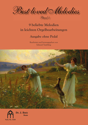 Nine best-loved melodies arranged for organ, this volume is without pedal part. Dr. J. Butz, 2023; Easy/Med, 29 pgs, includes note on the score.