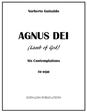 This collection of 6 'contemplations' for solo organ was commissioned by Charles Paschal in January, 1986, and premiered on Good Friday of the same year at Garden Grove United Methodist Church in Garden Grove, CA. Full of melody and chromaticism; medium difficulty, 51 pgs.
Foreshadows of the Eternal Lamb
Foreshadows of the Cross
For this cause came I into this hour
The Chalice of Life
The Inexhaustible Fullness
Eternal Praises