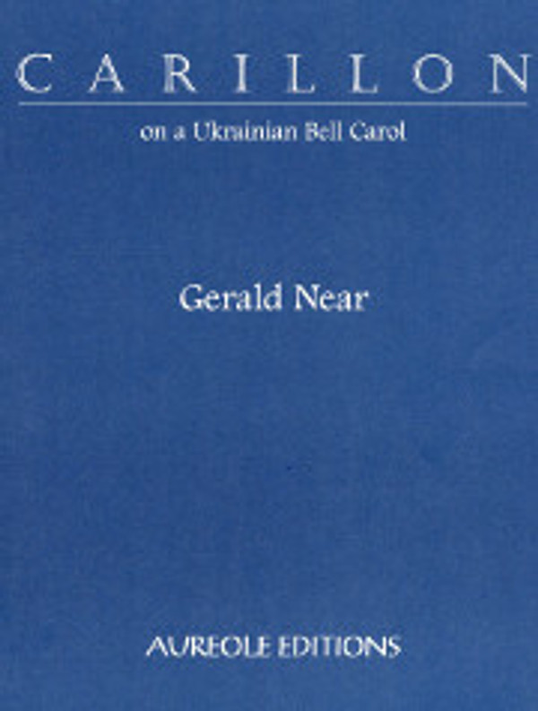 Gerald Near's exciting arrangement of this beloved Ukrainian carol, this arrangement is not for beginners, but is great fun and a wonderful addition to your Christmas repertoire.

2006, Aureole Editions. 