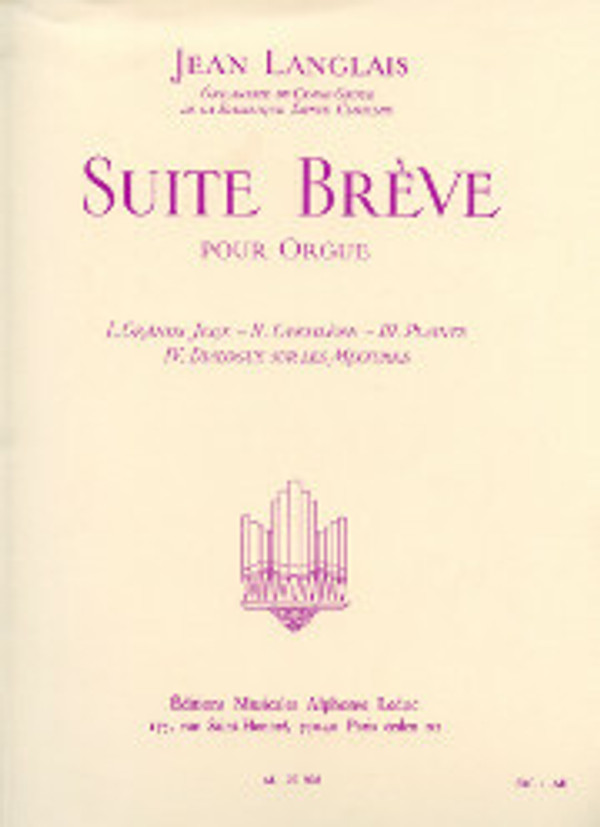 Jean Langlais, Suite Brève