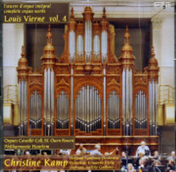 Louis Vierne, Volume 4: Christine Kamp and Orchestra