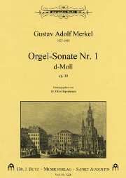 Gustav Adolf Merkel, Sonata No. 1 in d