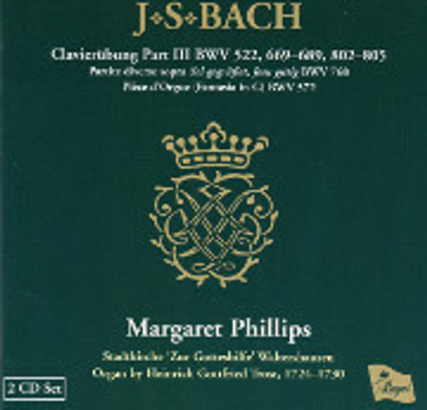 Bach Organ Works: Margaret Phillips at Waltershausen