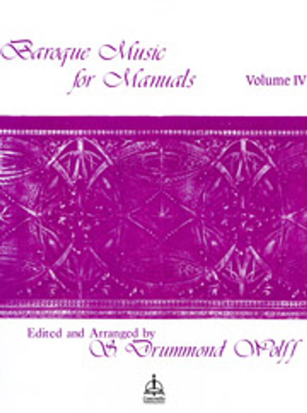 Baroque Music for Manuals, Volume 4