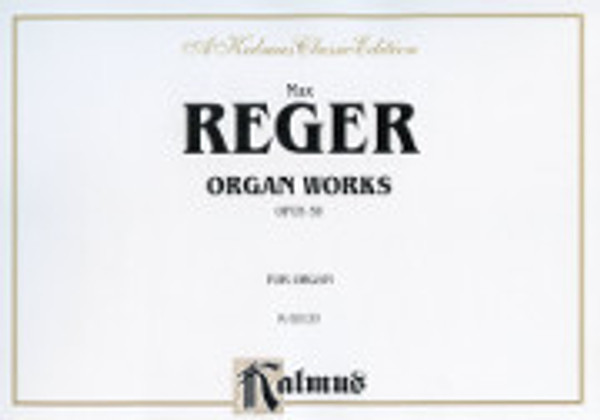 Max Reger, Organ Works, opus 59