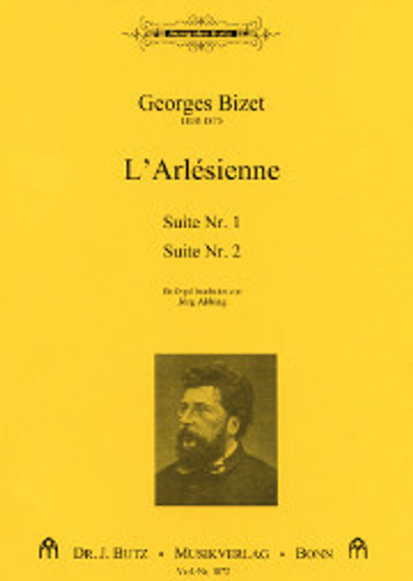 Suites 1 and 2, arr. for organ by Jorg Abbing
2004, Dr. J. Butz Musikverlag, 52 pgs