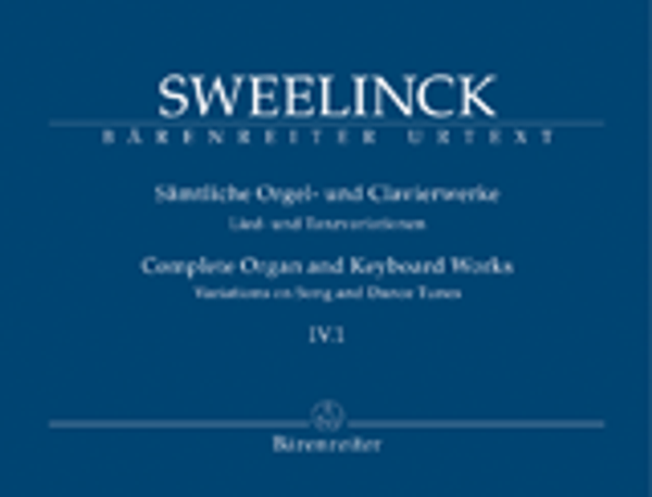 Jan Pieterszoon Sweelinck, Complete Organ and Keyboard Works, Volume 4, Part 1