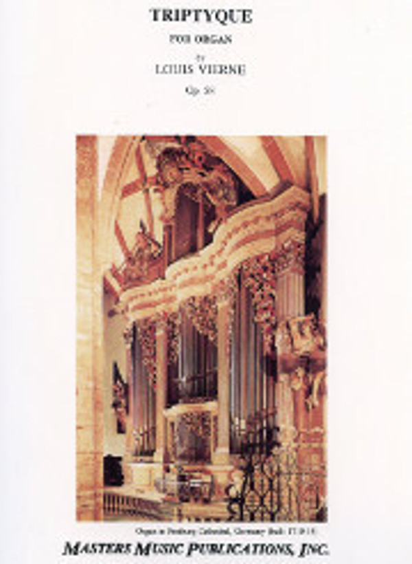 Louis Vierne, Triptyque for Organ, opus 58