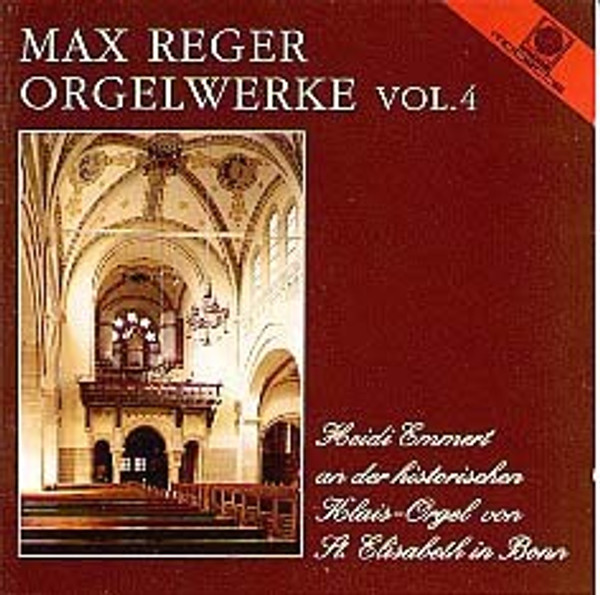 Volume 4: Reger Organ Works on 87 ranks