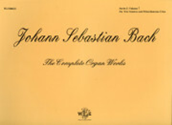 Johann Sebastian Bach, The Complete Organ Works, Series 1, Volume 7: Six Trio Sonatas and Miscellaneous Trios