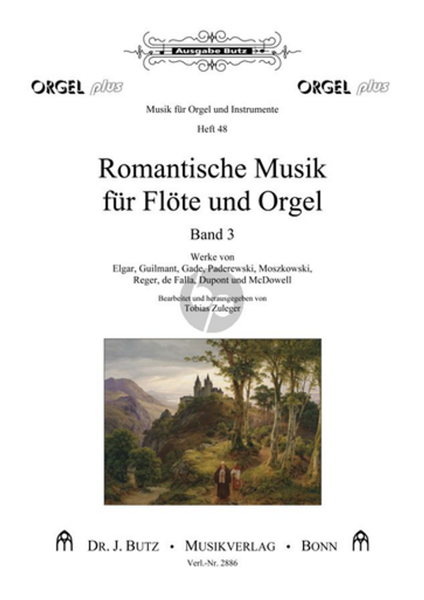 Tobias Zuleger, Romantische Musik für Flöte und Orgel, Band 3