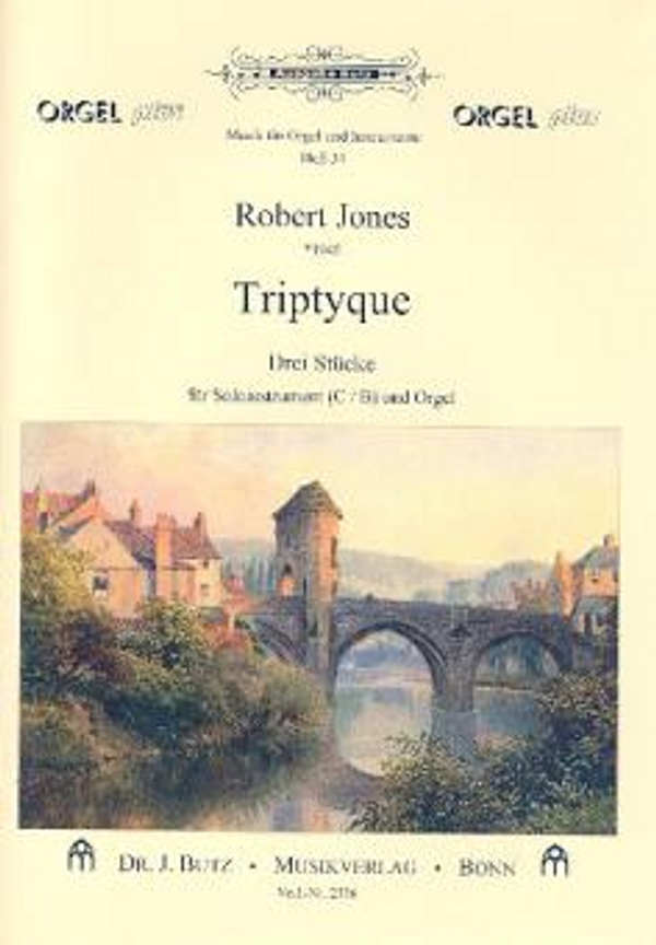 Robert Jones, Triptyque for Trumpet and Organ