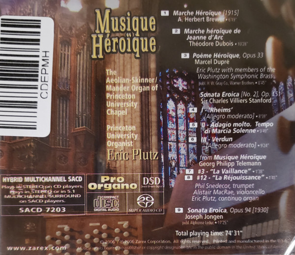 Eric Plutz, Musique Héroïque