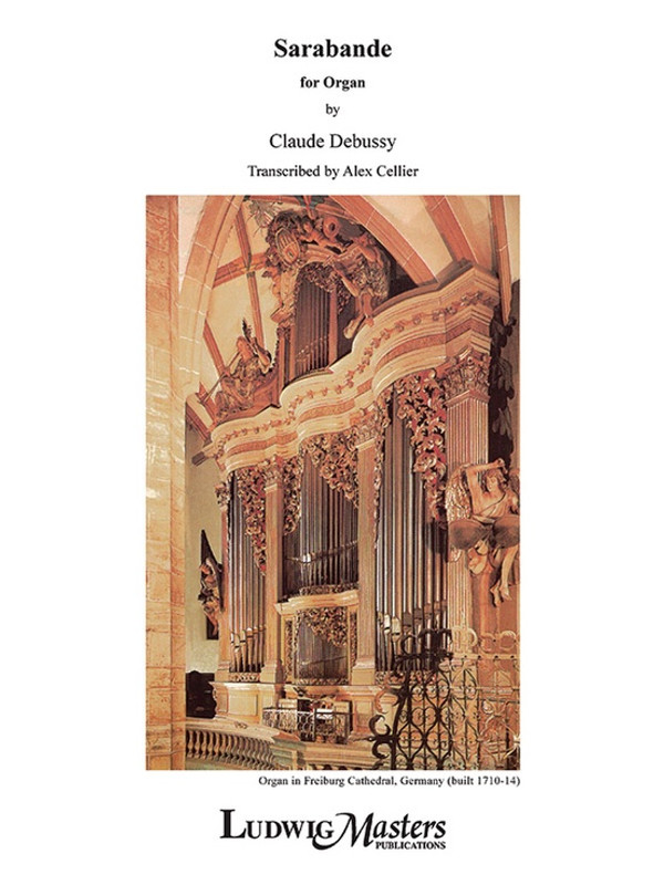 This Ludwig/Masters reprint edition features an organ transcription by Alexandre Cellier; approx 5 minutes, 4 pgs, easy-medium