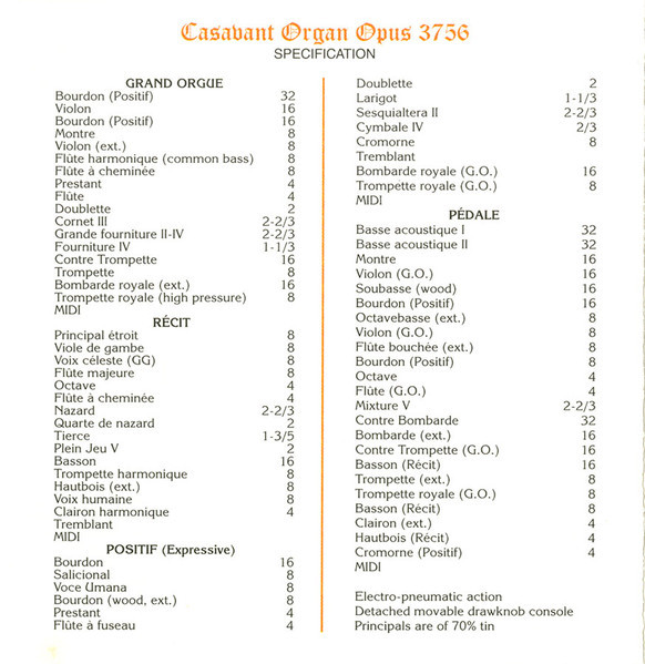 When In Our Music God is Glorified, Steven Egler at the Casavant, Op 3756, at Central Michigan Universityat 