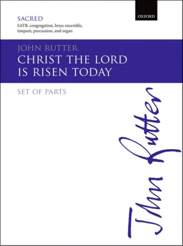 John Rutter, Christ the Lord is Risen Today