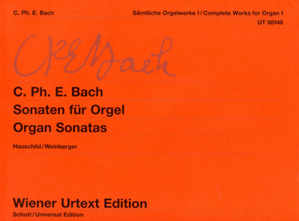 Carl Philipp Emanuel Bach, Complete Works for Organ, Volume 1