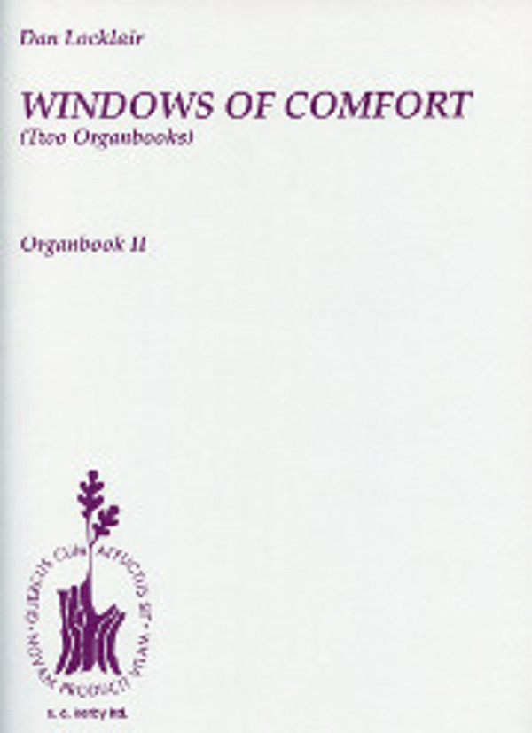 Dan Locklair's 2nd book of voluntaries, 5 works inspired by the Tiffany windows in First Presbyterian Church, Topeka, Kansas. 1997, 35 pgs