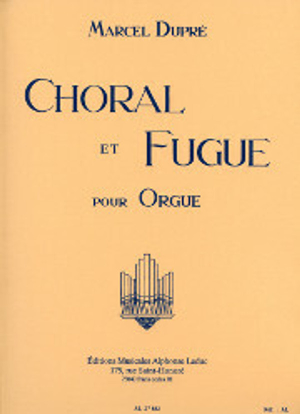 Marcel Dupré, Choral et fugue, Op. 57
