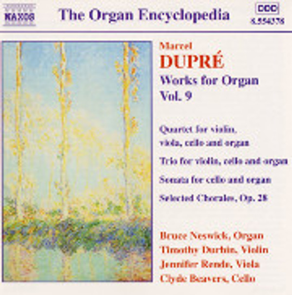 Dupré Works for Organ, Volume 9