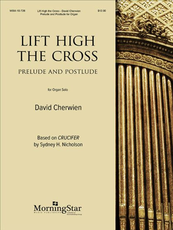 Based on the tune Crucifer. Designed to serve as the prelude and postlude, these pieces are moderately easy. The prelude makes use of the compositional symbol for "following" ("Come Christians follow, where our captain trod") by using a canon between the pedal and right hand. The postlude is a thrilling fanfare followed by a toccata section with frequent passages that rise, symbolizing resurrection and "lifting up" the cross.
1974/2003, Hope Publishing; 2003, Morning Star Music; 17 pgs.