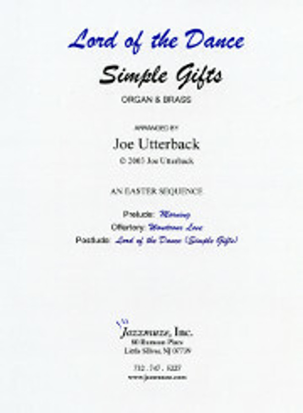 Joe Utterback, Simple Gifts (Lord of the Dance)