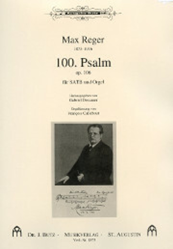 Max Reger, Psalm 100, opus 106