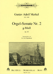 Gustav Adolf Merkel, Sonata No. 2 in g minor, opus 42